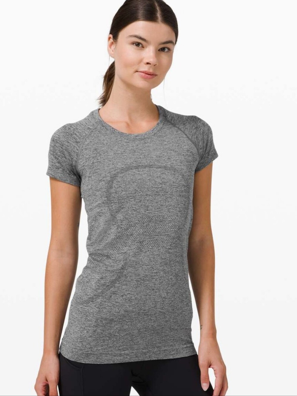 Lululemon Swiftly Tee Grey Short Sleeve Women's Size 8